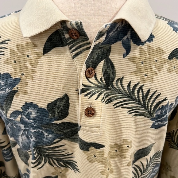 Tommy Bahama Floral Print Polo - Picture 2 of 8